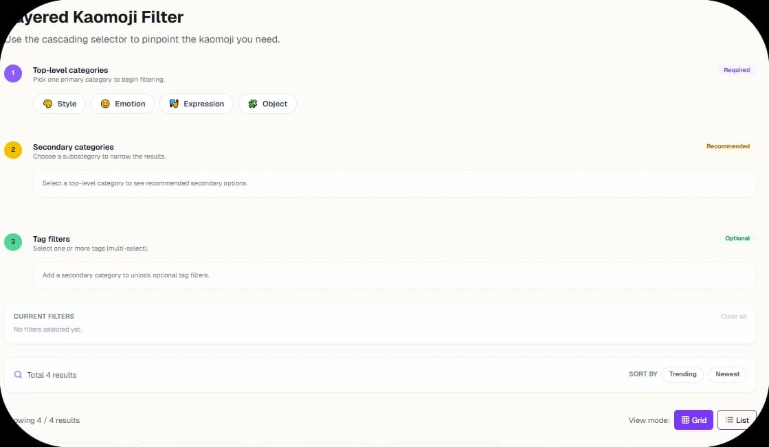 3-Level Filter System